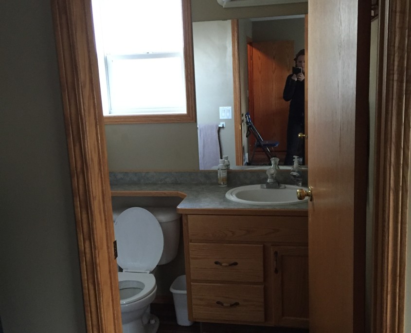 Master Bathroom before